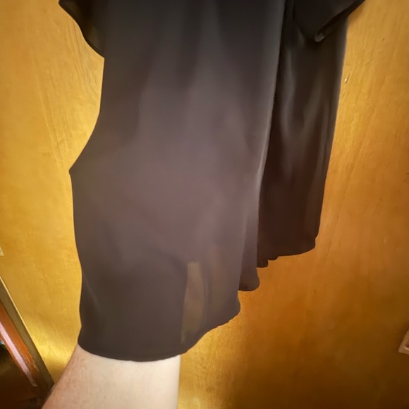 Torrid Black Cutout Women's Blouse - Picture 8 of 8